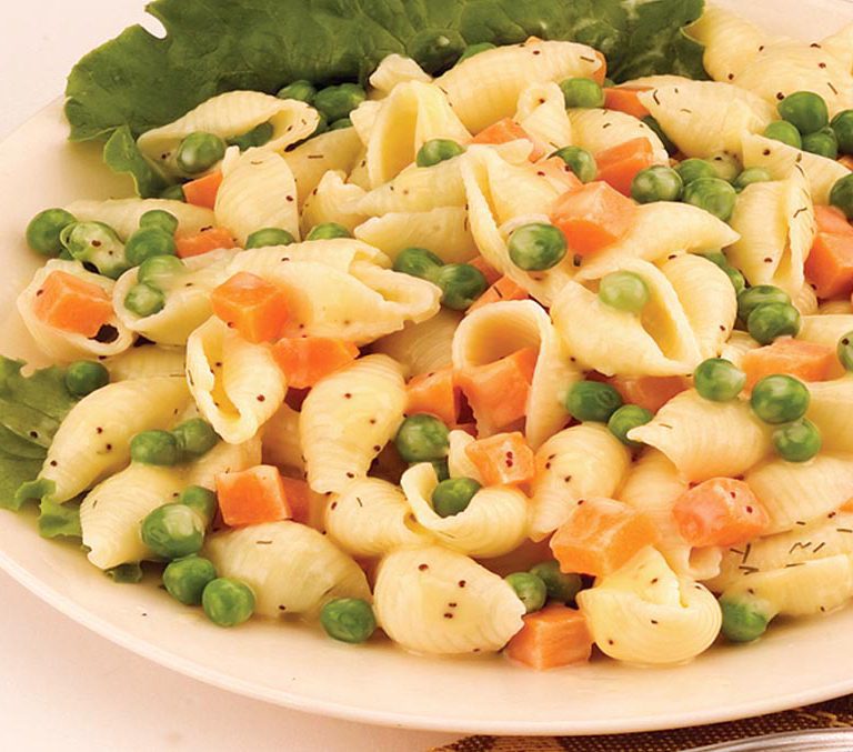 Peas and Carrots Pasta